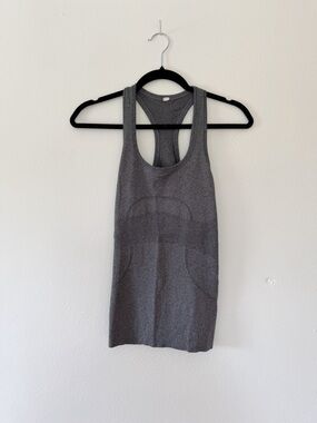 lululemon athletica grey swiftly tech tank top